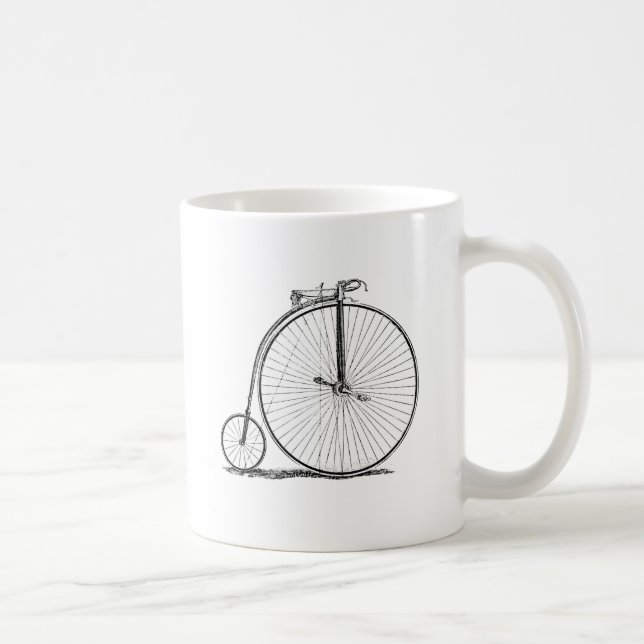 High Wheeler Bicycle Penny Farthing Tasse (Rechts)