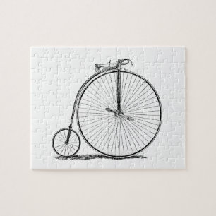 High Wheeler Victorian Penny Farthing Fahrrad fahr Puzzle