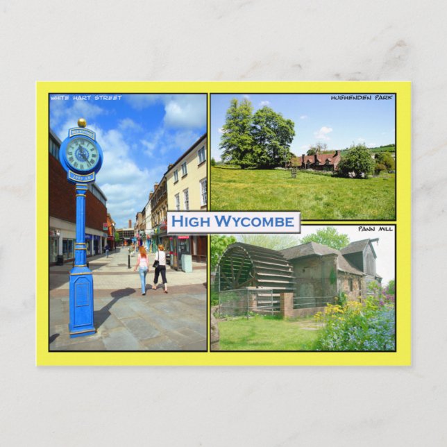 High Wycombe Postcard Postkarte (Vorderseite)