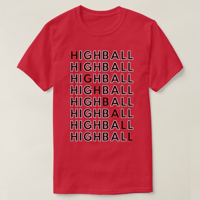 Highball T-Shirt (Design vorne)