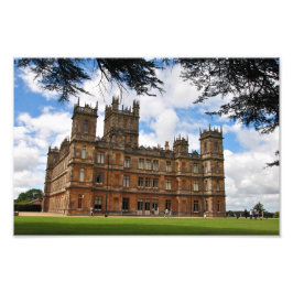 Highclere Castle Downton Abbey England Fotodruck