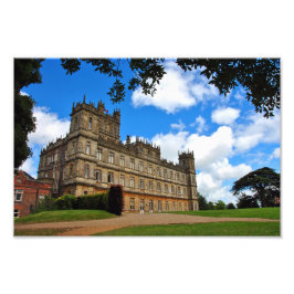 Highclere Castle Downton Abbey England Fotodruck