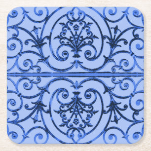 Highgate Iron Rechteckiger Pappuntersetzer