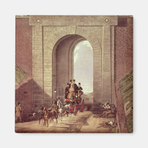 Highgate Tunnel, graviert durch George-Jagd, Magnet