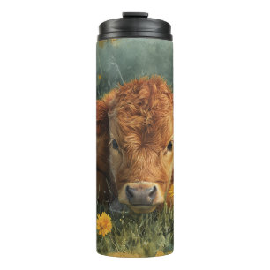 Highland-Baby-Kuh Thermosbecher