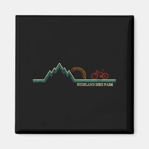 Highland Bike Park New Hampshire Mountainbiken Magnet