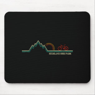 Highland Bike Park New Hampshire Mountainbiken Mousepad