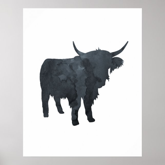 Highland Cattle Poster (Vorne)
