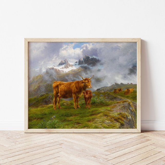 Highland Cattle | Rosa Bonheur Poster (Von Creator hochgeladen)
