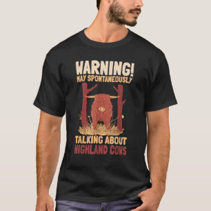 Highland Cattle Scottish Bauer Breeder Cattleman T-Shirt