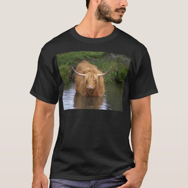 Highland Cattle T-Shirt (Vorderseite)