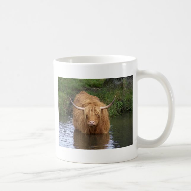 Highland Cattle Tasse (Rechts)