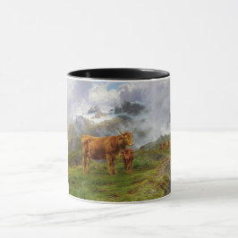 Highland Cattle (von Rosa Bonheur) Tasse
