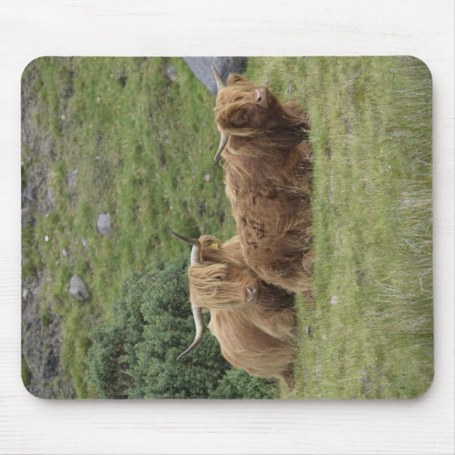 Highland Coo mousepad (Vorne)