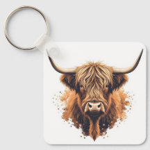 Highland-Cow-Anhänger