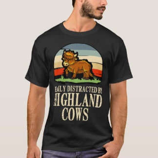 Highland Cow Baby Gift Hairy Cows  T-Shirt