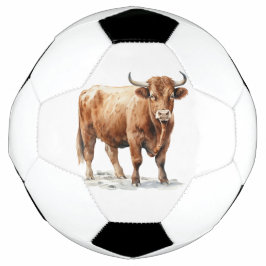 Highland Cow Fußball