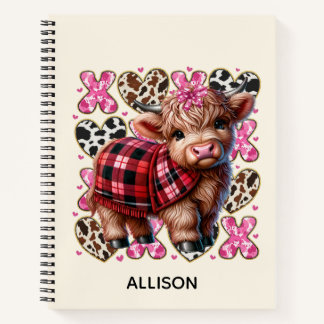 Highland Cow Journal Notizbuch