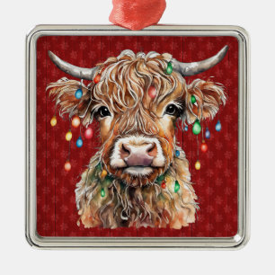 Highland Cow Ornament
