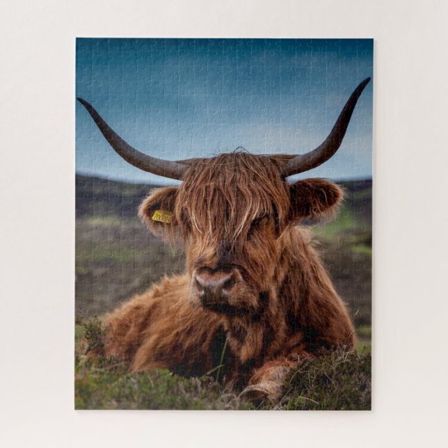Highland Cow Puzzle (Vertikal)