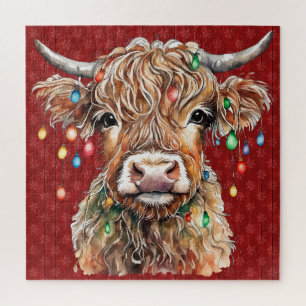 Highland Cow Puzzle