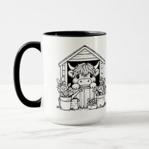 Highland Cow Tasse