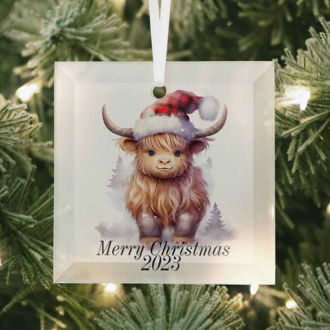 Highland Cow Weihnachtsschmuck (Insitu)