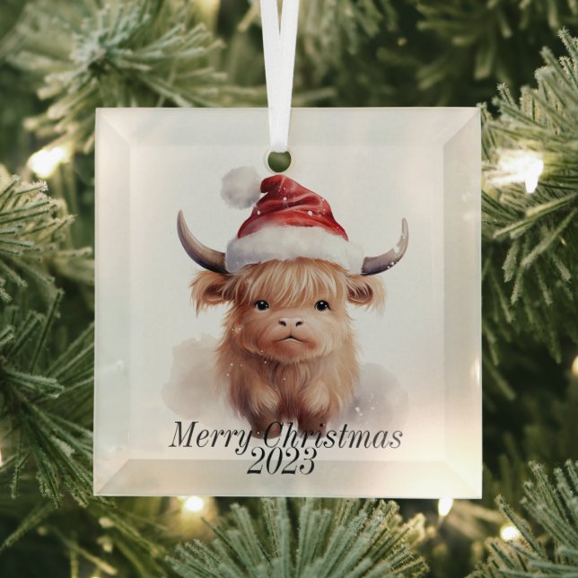 Highland Cow Weihnachtsschmuck (Insitu)