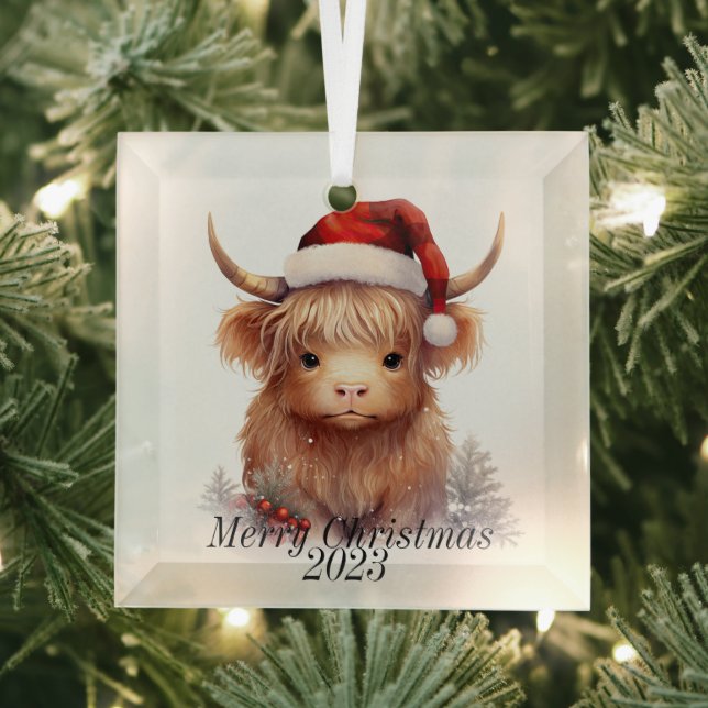 Highland Cow Weihnachtsschmuck (Insitu)