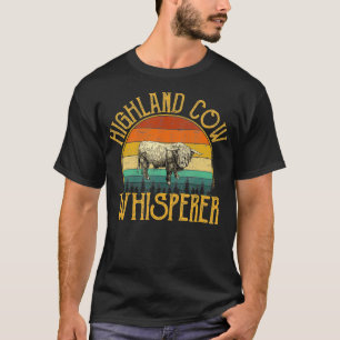 Highland Cow Whisperer, highland cow T-Shirt