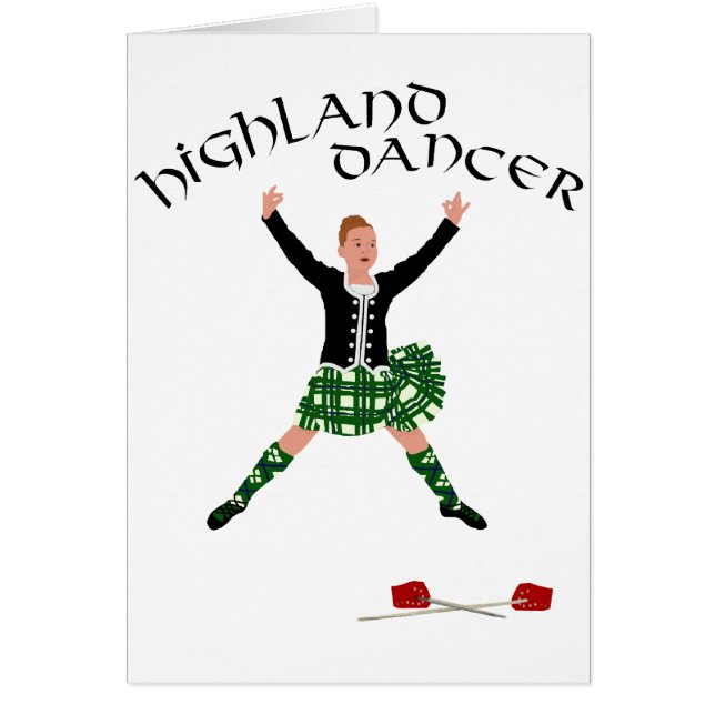 Highland Dancer Ghillie Callum Sword Dance (Vorne)