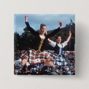 Highland Dancing Button