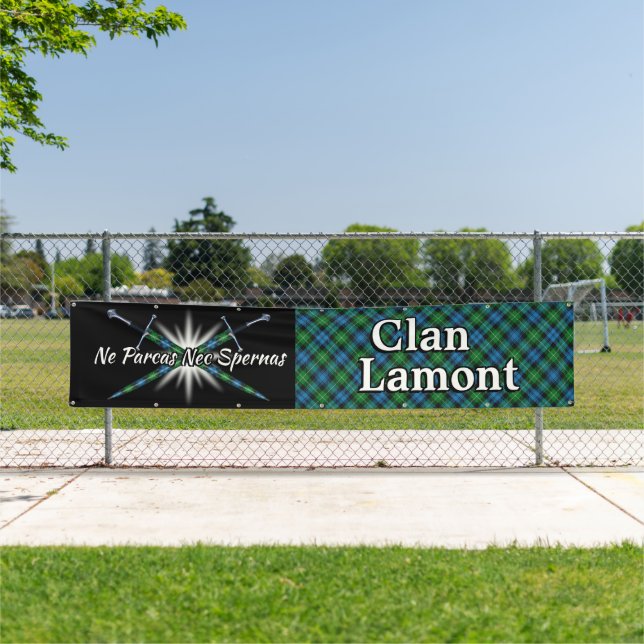 Highland Festival Clan Lamont Zent Banner (Insitu)