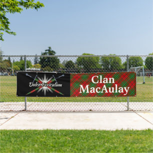 Highland Festival Clan MacAulay 2 Zent Banner