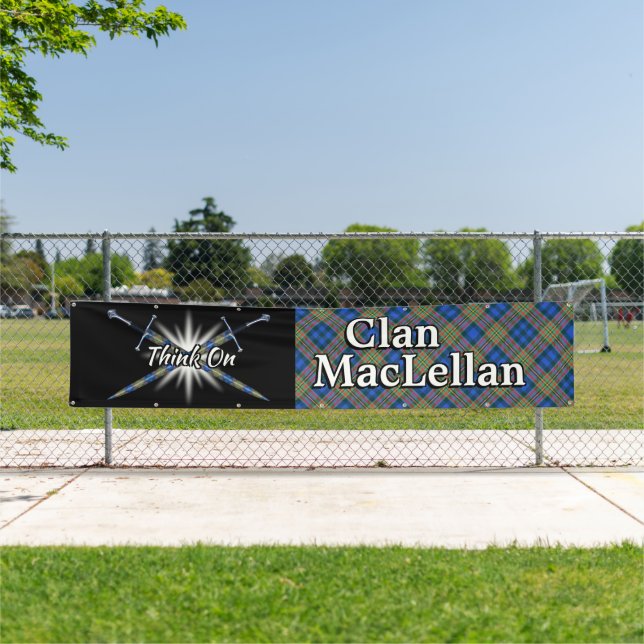 Highland Festival Clan MacLellan Tent Banner (Insitu)