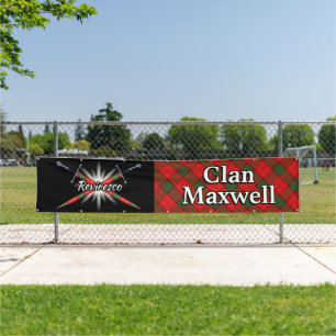 Highland Festival Clan Maxwell Zelt Banner