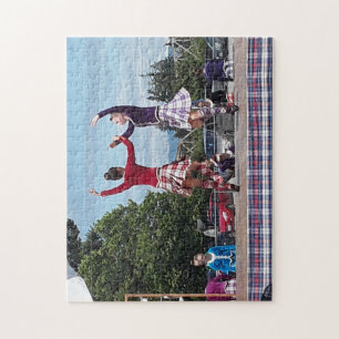 Highland Fling Clan Ansammlung Jigsaw Puzzle