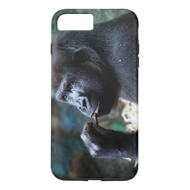 Highland Gorilla - Zähne pflücken Case-Mate iPhone Hülle (Rückseite)