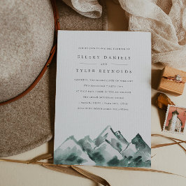 Highland | Hochzeit der Wasserfarben Einladung