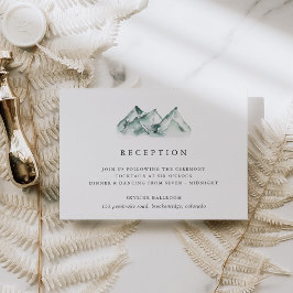 Highland | Hochzeitsempfang Begleitkarte