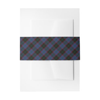 Highland Hume Clan Tartan Schottisch Kariert Einladungsbanderole