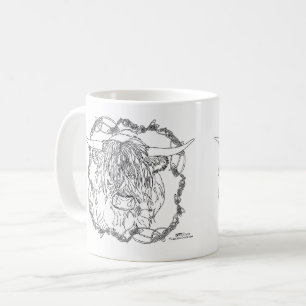 Highland "Kuh" Kaffeetasse