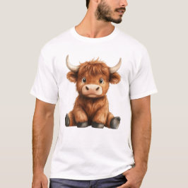 Highland-Kuh-Liebhaber, Highland-Kuh T-Shirt