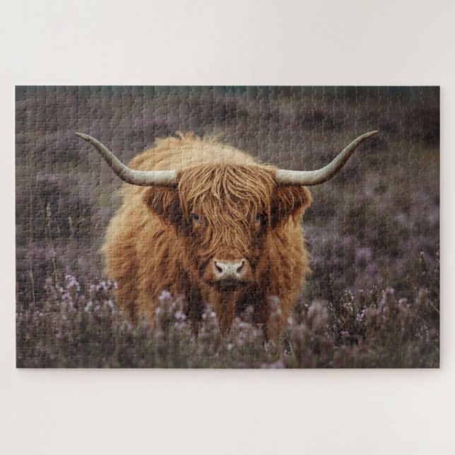 Highland-Kuh-Puzzle Puzzle (Horizontal)