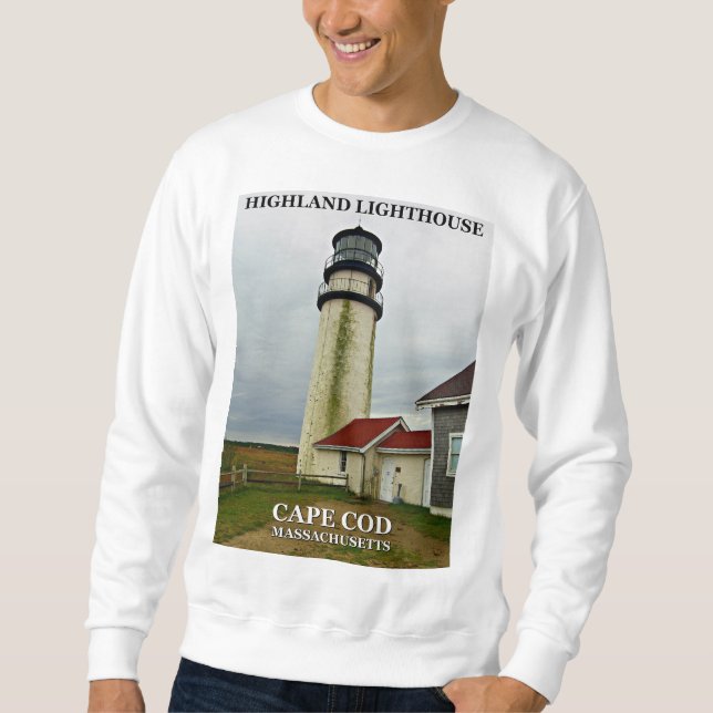 Highland Lighthouse, Cape Cod, Massachusetts Sweatshirt (Vorderseite)