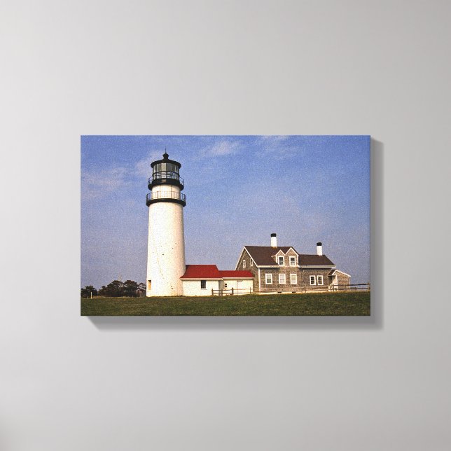 Highland Lighthouse Leinwanddruck (Vorderseite)