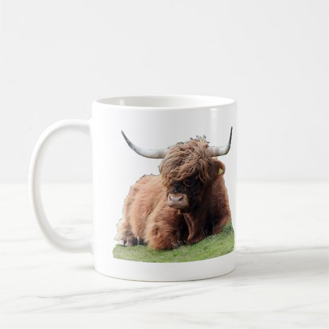 Highland "Moo" Kuh-Tasse Kaffeetasse (Links)