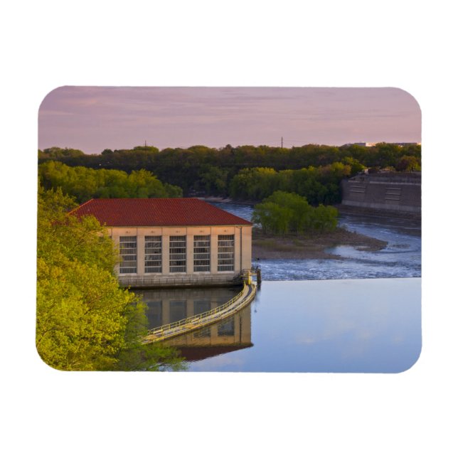Highland Park Powerhouse und Dam Magnet (Horizontal)