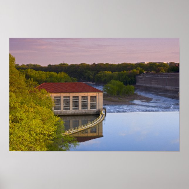 Highland Park Powerhouse und Dam Poster (Vorne)