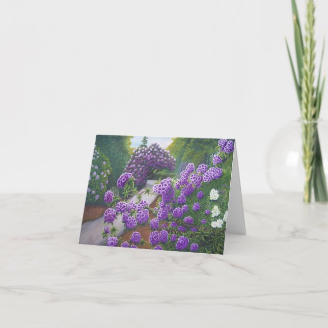 Highland- ParkBlumen Karte (Vorderseite)